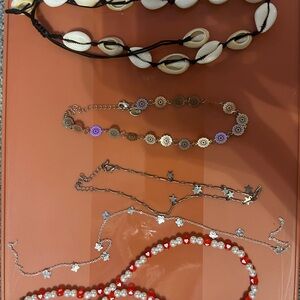 Shell and Bead Jewelry Set